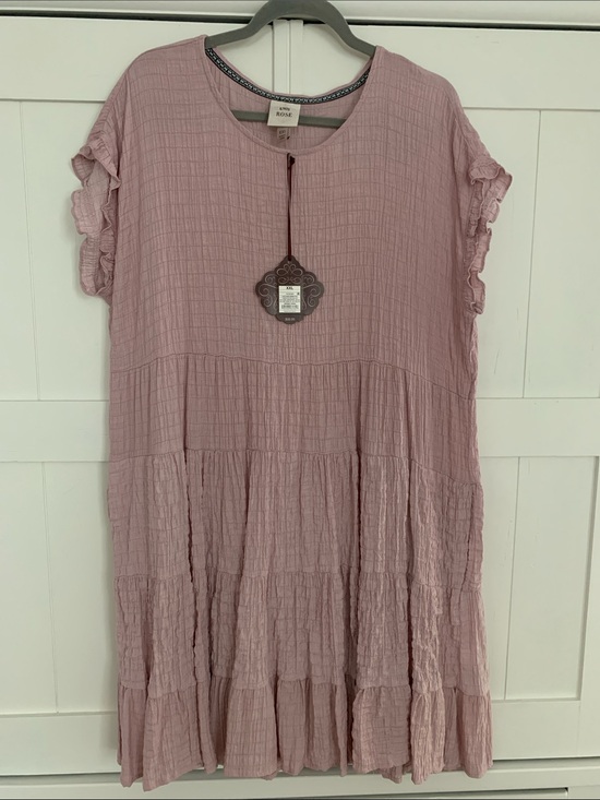 Knox Rose Dresses & Skirts - Pale Lilac Color Knox Rose Dress Size XXL - NWT